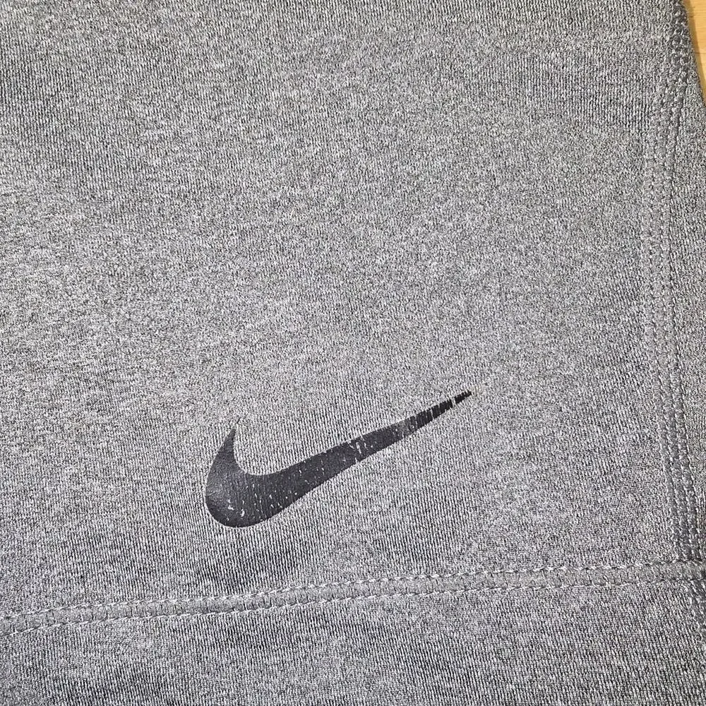 Nike Pro Gray Black Gym Athletic Shorts Womens Size M